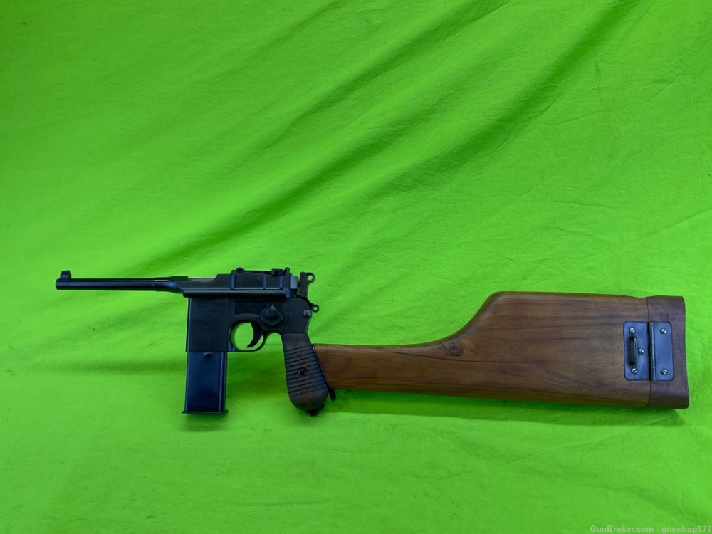 Mauser Model 712 1932 Schnellfeuer Machine Pistol 7.63 C96 Bolo Broomhandle-img-41