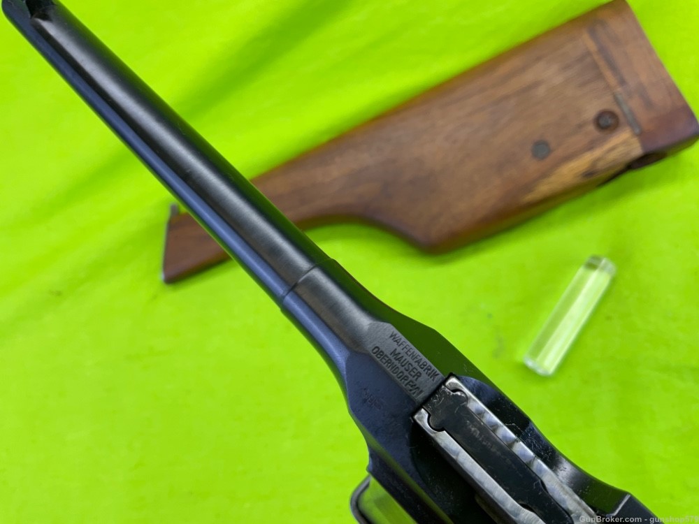 Mauser Model 712 1932 Schnellfeuer Machine Pistol 7.63 C96 Bolo Broomhandle-img-21