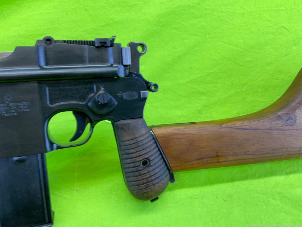 Mauser Model 712 1932 Schnellfeuer Machine Pistol 7.63 C96 Bolo Broomhandle-img-43