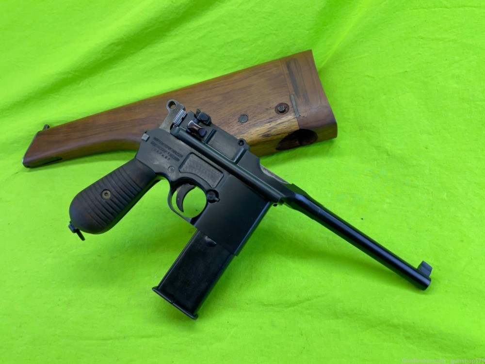 Mauser Model 712 1932 Schnellfeuer Machine Pistol 7.63 C96 Bolo Broomhandle-img-31
