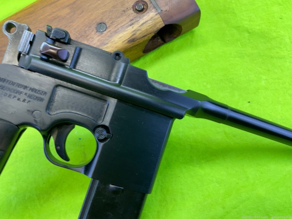 Mauser Model 712 1932 Schnellfeuer Machine Pistol 7.63 C96 Bolo Broomhandle-img-32
