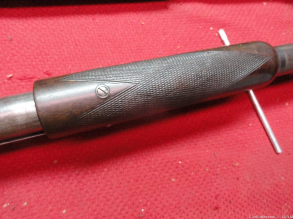 Winchester 1897 Black Diamond Trap two barrel set leather case-img-8