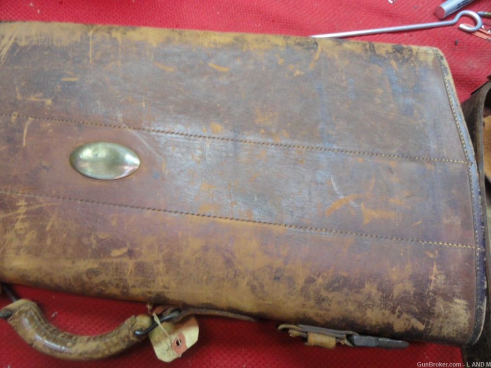 Winchester 1897 Black Diamond Trap two barrel set leather case-img-20