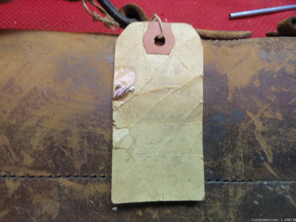 Winchester 1897 Black Diamond Trap two barrel set leather case-img-19