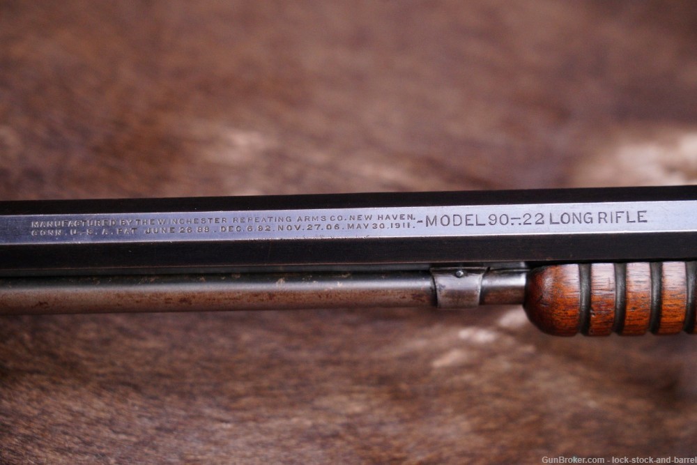 Winchester 3rd Model 1890 Gallery Gun .22 LR 24” Pump Action Rifle C&R-img-18