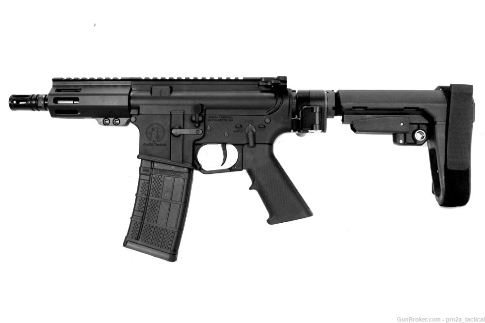 The Bagger Blaster 5 inch 5.56 NATO AR-15 Pistol - Freedom Edition-img-2