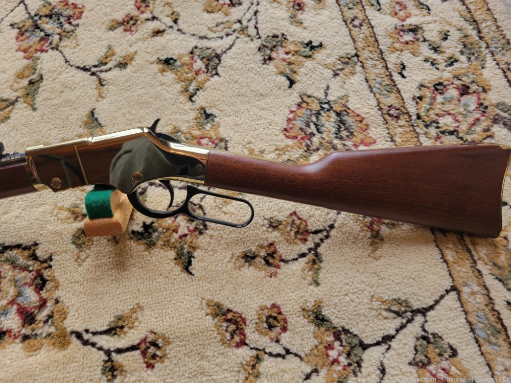 Henry Golden Boy 22 Magnum lever action rifle.  AS NEW-img-2