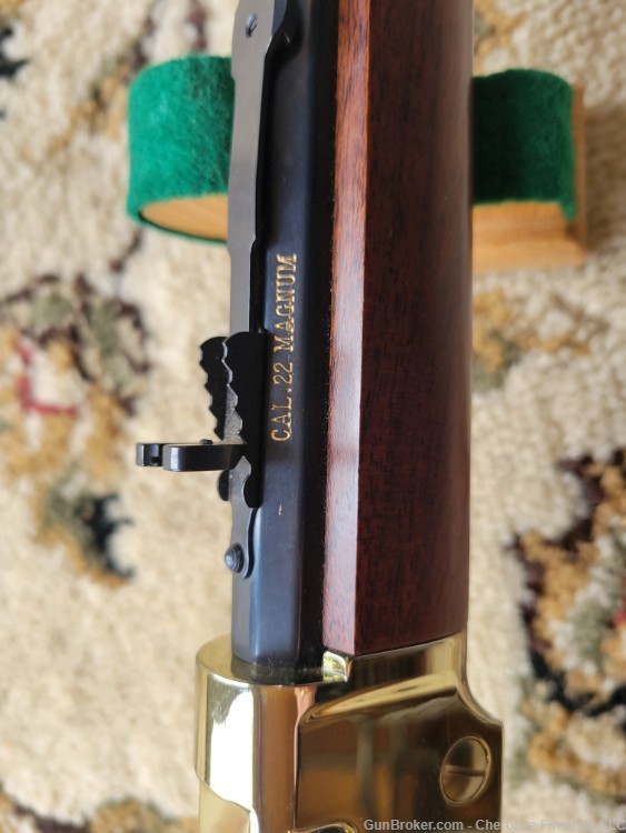 Henry Golden Boy 22 Magnum lever action rifle.  AS NEW-img-5