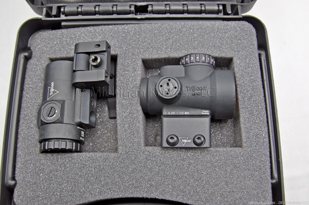 Trijicon MRO HD Magnifier & 1x25mm Reflex Sight.  Free shipping, No CC fee.-img-2