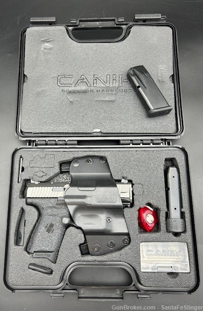 Canik TP9 Elite SC + Fiber Suppressor Height Sights + 12-Round Mags (3)-img-6