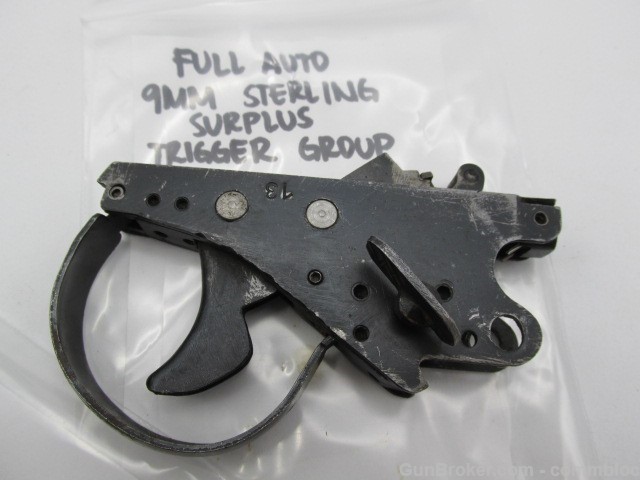 full auto sterling sub machine gun trigger pack group 9mm smg fits mk4 L2a3-img-3