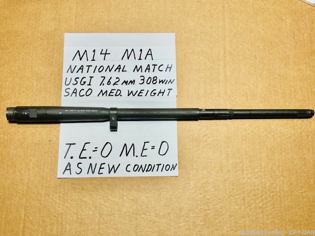 M1A M14 M21 National Match NM Barrel Near New Condition 7.62X51MM 308 WIN-img-0