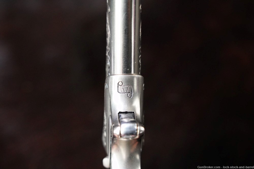 Engraved Remington Model 95 Elliots Derringer .41 RF 3" Over Under Antique-img-10