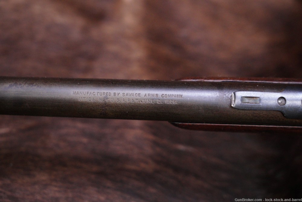Savage Model 1911 .22 Short 20” Bolt Action Rifle, MFD 1911-1912 C&R-img-17