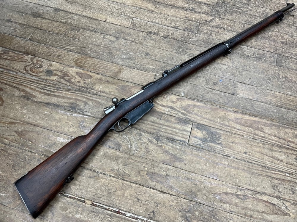 1891 Mauser Argentine long rifle 7.65x53 intact crest 91C&R-img-0