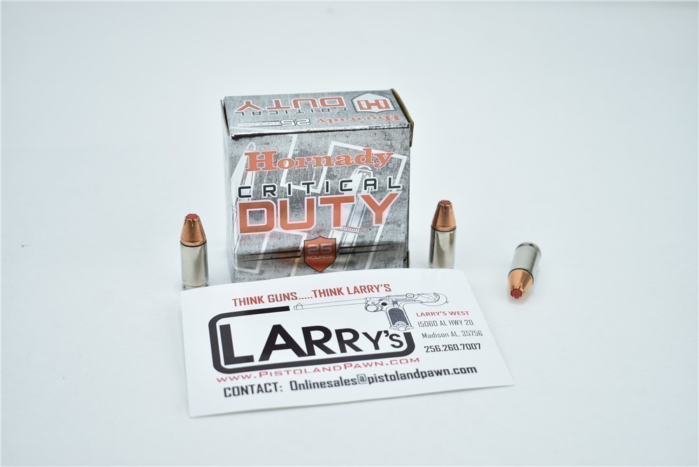 25 RDS Hornady Critical Duty 9mm Luger 135 gr FlexLock 90236 - NIB-img-0