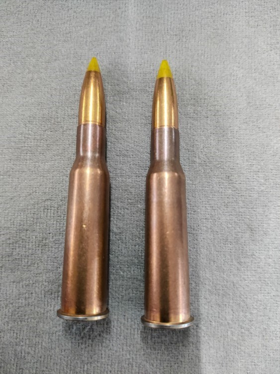 7.62x54R POLISH 20 Rounds Yellow Tipped Heavy Ball 182 GR Ammo-img-1