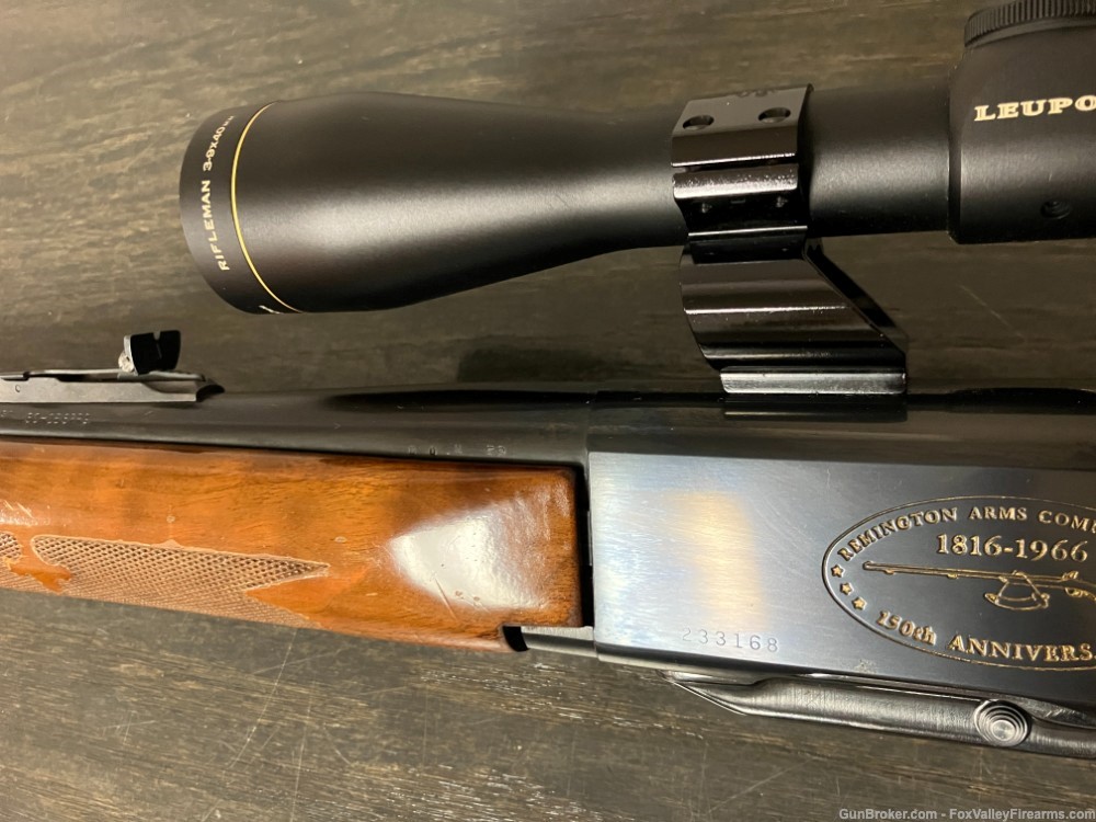 Remington 742  Woodmaster .30-06 150th Ann .30-06 w/scope NO RESERVE!-img-6