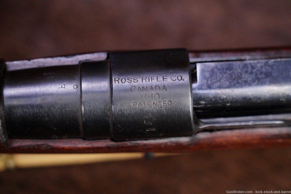 Canadian Ross Rifle MkIII M-10 .303 British Straight Pull Bolt M10 C&R -img-25