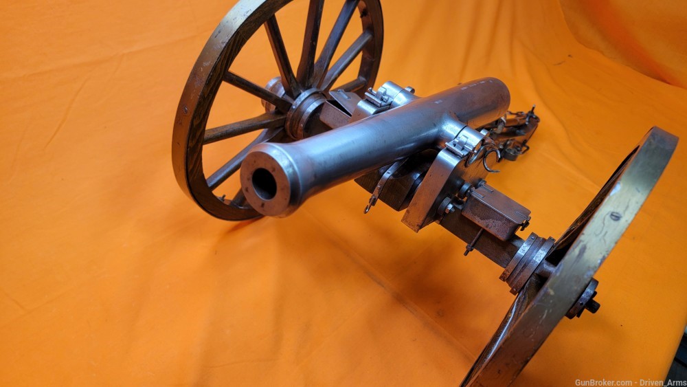 SPANISH 20TH CENTURY SIGNAL CANNON MODEL .69 CAL SMOOTHBORE PIRATE DISPLAY -img-5
