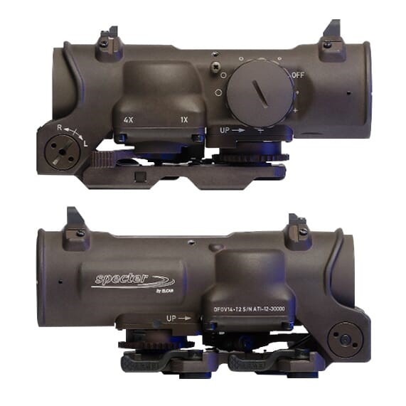 Elcan SpecterDR FDE Optical Sight model 1x/4x 5.56 NATO DFOV14-T1-img-0