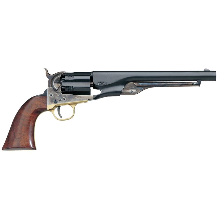 Uberti 1860 Army Fluted Steel .44 Cal 8" 6rd Black Powder Revolver 340410-img-0