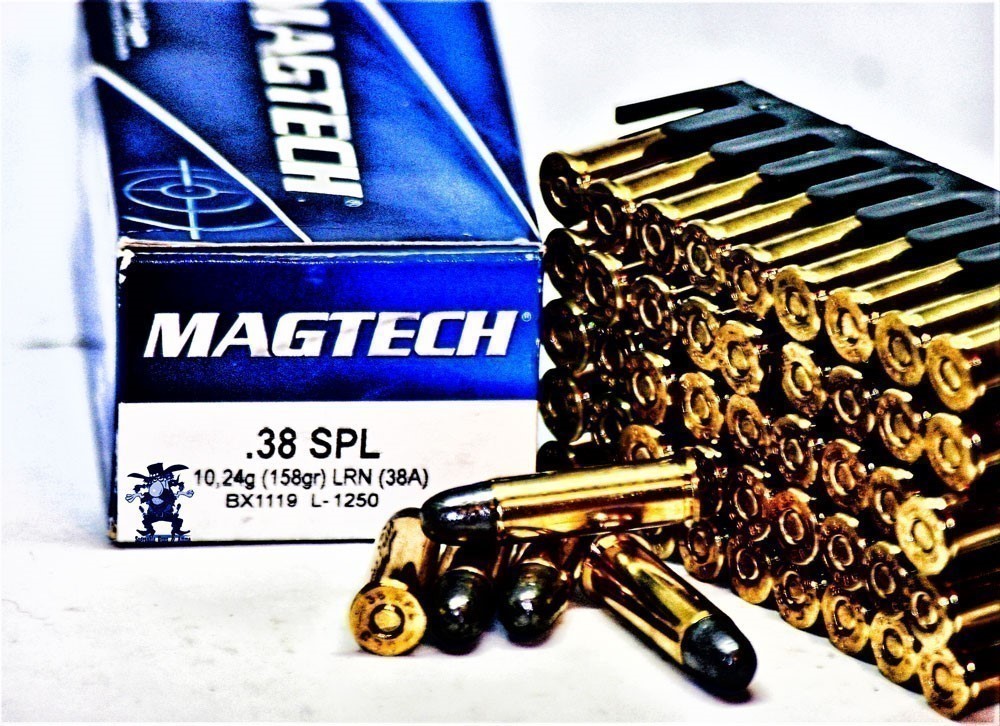 38 Special 158 Grain MAGTECH Lead Nose CTG 38 Spl 158 Gr  50RDS-img-1