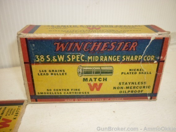 50rd Winchester SHARP CORNER Wadcutter 38 Special 357 Mag-img-19