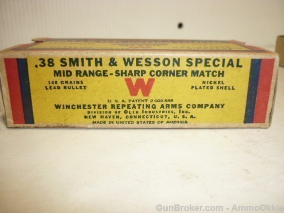 50rd Winchester SHARP CORNER Wadcutter 38 Special 357 Mag-img-3