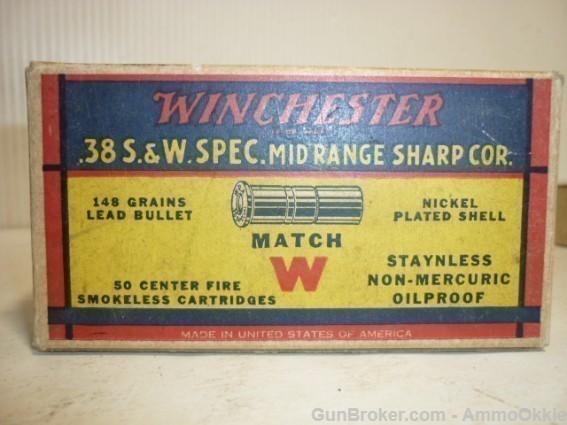 50rd Winchester SHARP CORNER Wadcutter 38 Special 357 Mag-img-4