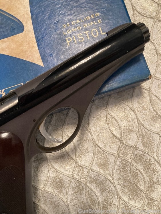 Whitney Wolverine .22 Pistol 98%+ Factory Box +Manual + Book +Warranty 1957-img-32