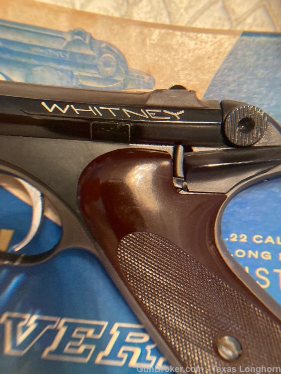 Whitney Wolverine .22 Pistol 98%+ Factory Box +Manual + Book +Warranty 1957-img-18