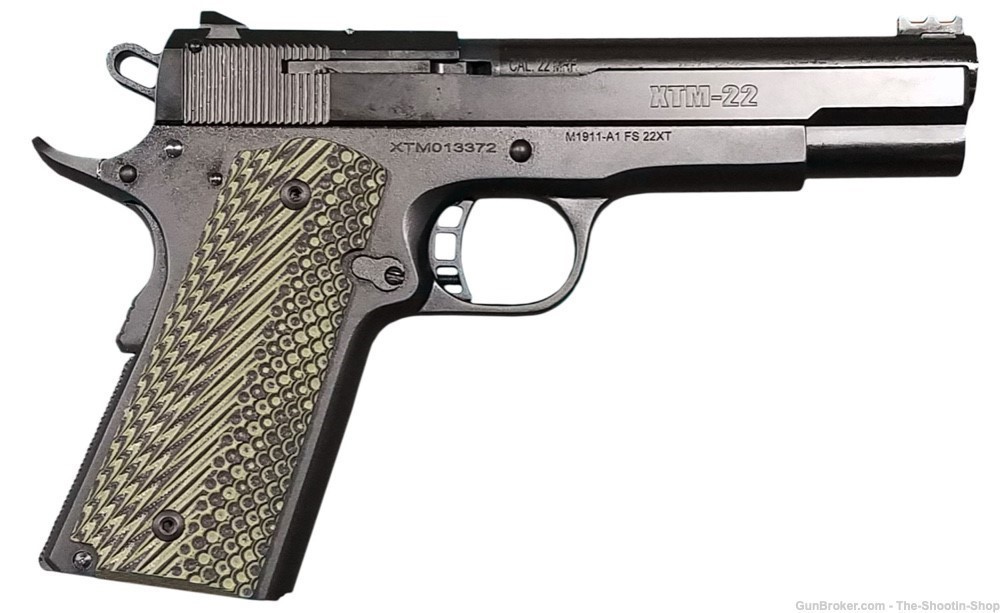 Rock Island Armory Model 1911 Pistol 22MAG 5" Bull 14+1 22 MAGNUM XT 56794 -img-0