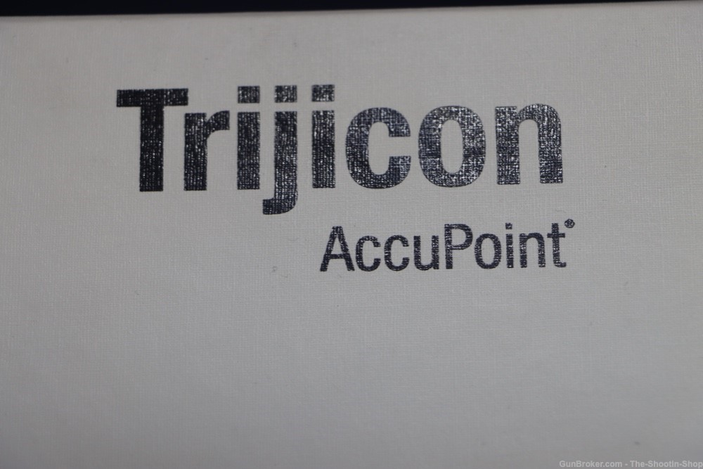 Trijicon AccuPoint Rifle Scope 2.5x-10x56MM 30MM Matte Black SFP BAC NEW -img-15