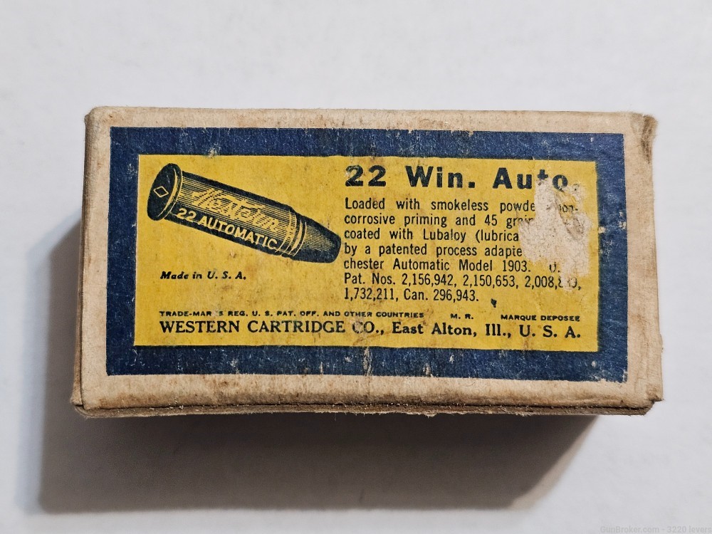 Vintage Western Lubaloy 22 Win Auto -img-3