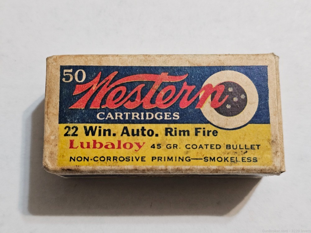 Vintage Western Lubaloy 22 Win Auto -img-0