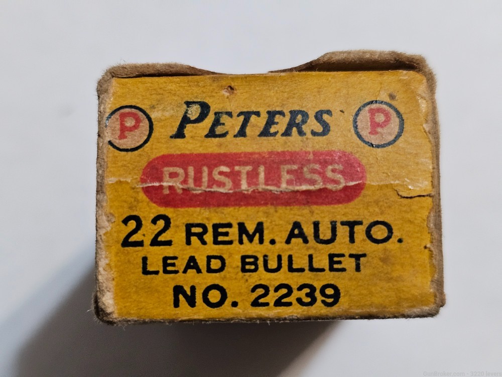 Vintage Peters Rustless 22 Remington Auto Loading -img-5