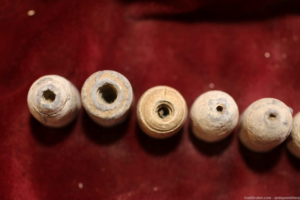 Civil War Bullets - All PULLED out of the barrel - 7 for one price-img-2