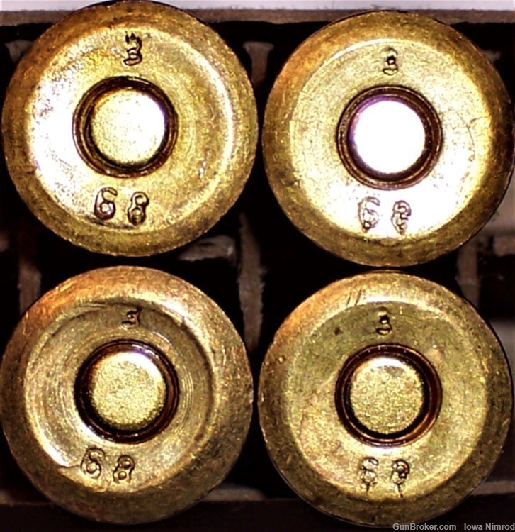 Albanian Factory 3 7.62 x 54R Steel-Core FMJ 3-68 35 Rounds Brass Case-img-0
