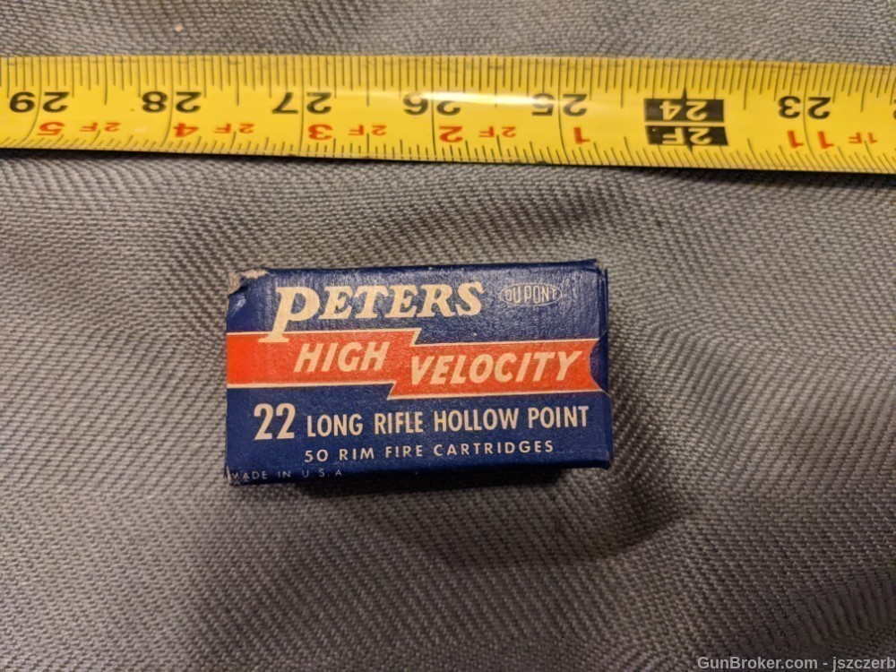 Peters High Velocity 22 long rifle Hollow Point-img-3