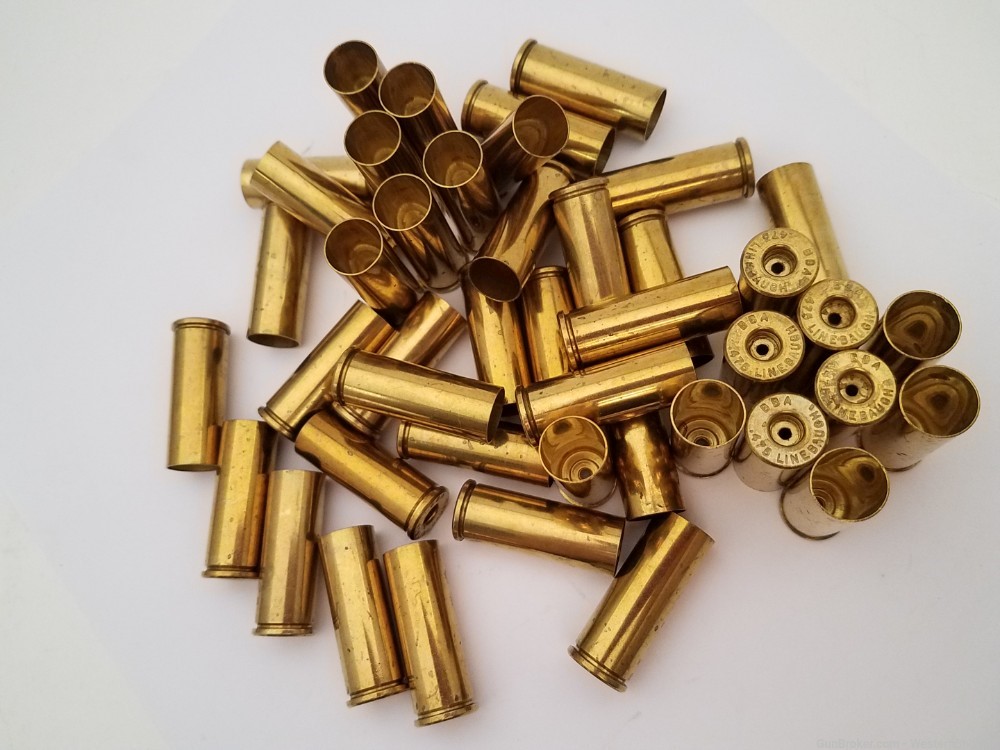 44 pieces BBA .475 Linebaugh brass cases - can make .480 Ruger - no CC fee-img-0