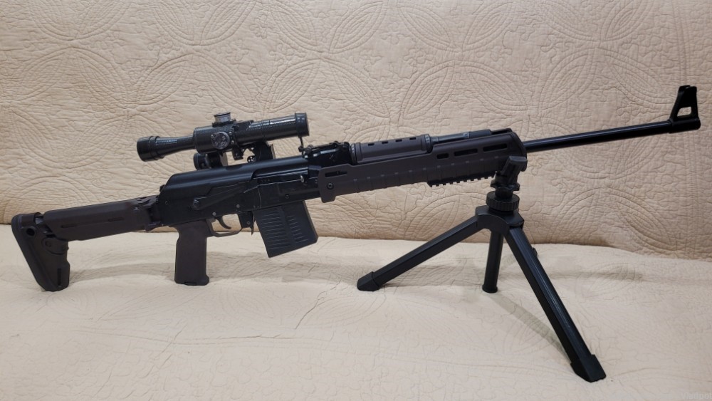  Russian Izhmash Saiga 308-1 AK Style Rifle  .308/ 7.62x51 NATO with 5 Mags-img-5