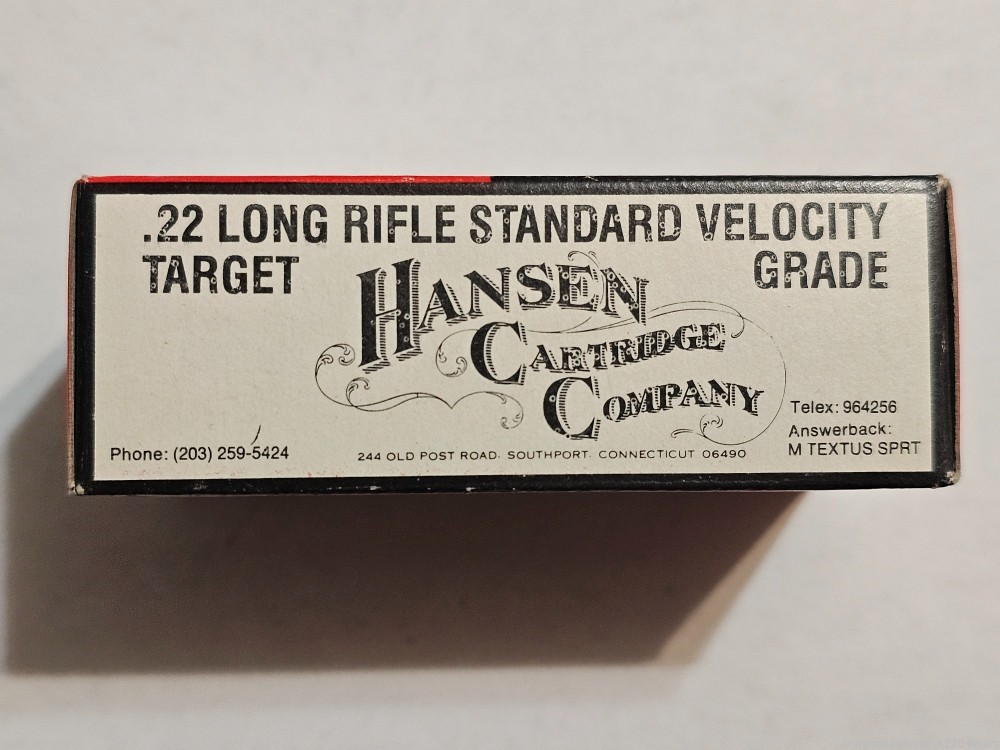 Vintage Hansen 22 Long Rifle Target Grade-img-0