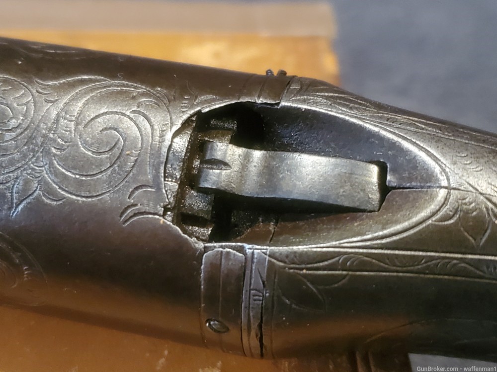 ULTRA RARE Pecare & Smith Ten-Shot 28 Cal Pepperbox Revolver -img-10