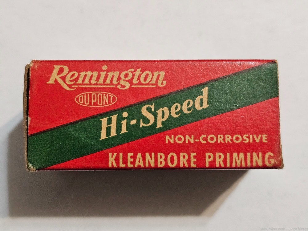 Vintage Remington Hi-Speed Kleanbore 22 LR Shot -img-1