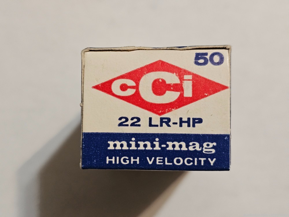 Vintage CCI 22 Long Rifle Hollow Point -img-3