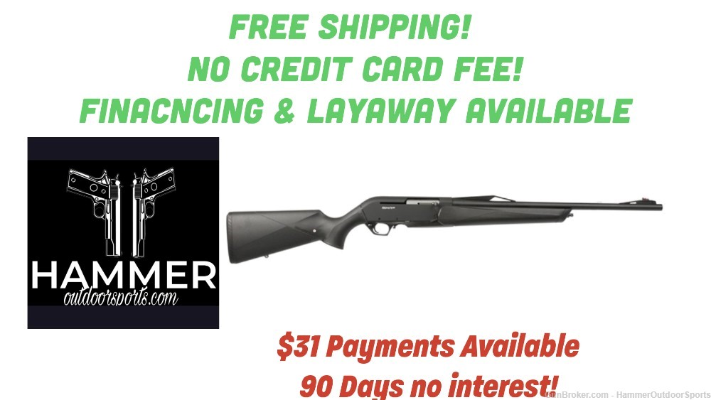 Winchester SXR2 300WIN BL/SYN 22" DBM # 300 Win Mag-img-0