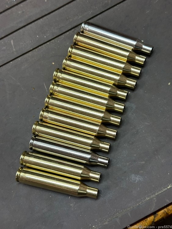 25-06 Remington brass 120 pcs mixed h/s mixed finish clean -img-2