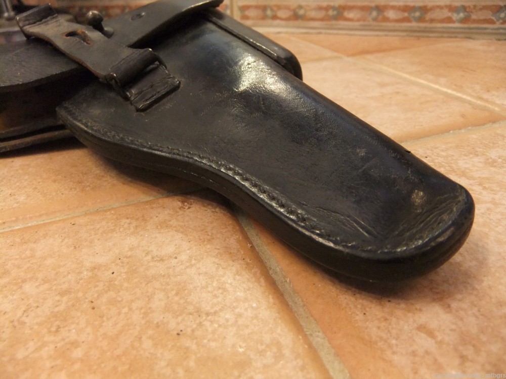 German Walther P38 / P1  Named Leather Holster. -img-7