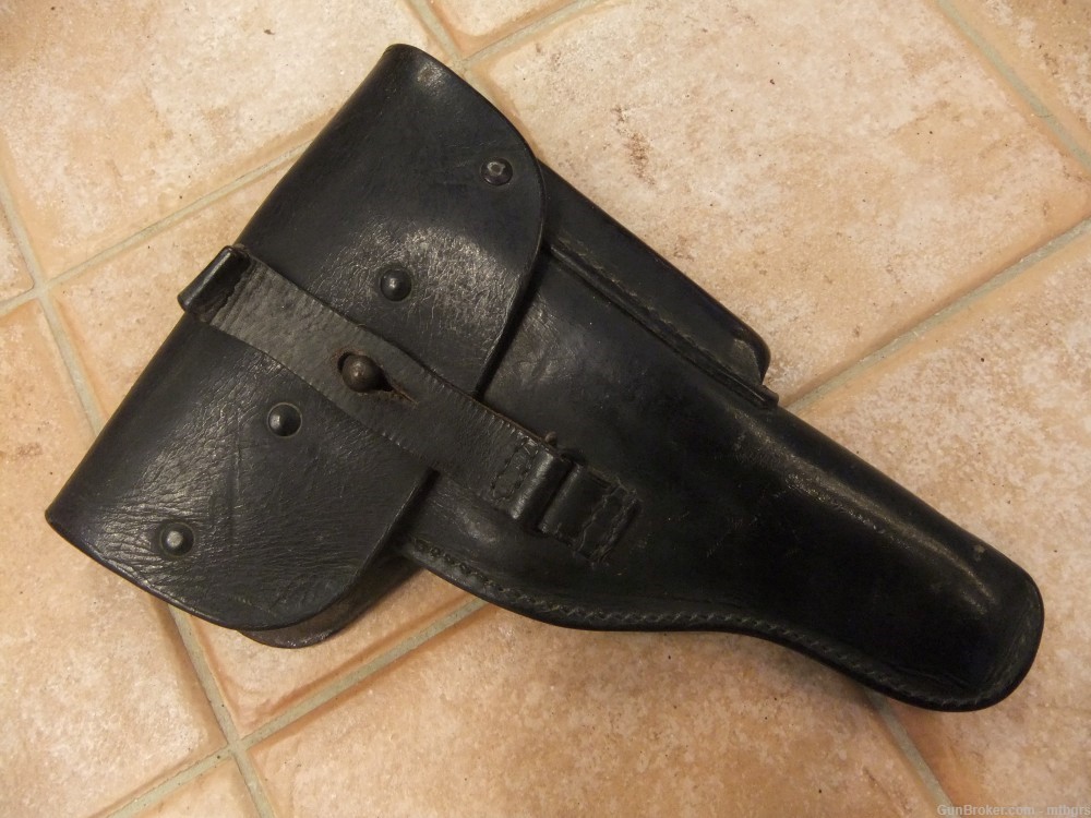 German Walther P38 / P1  Named Leather Holster. -img-0